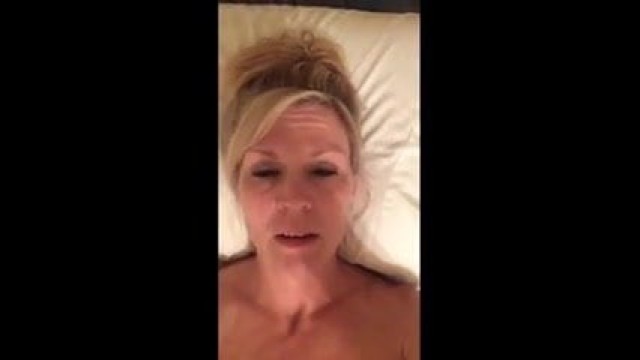 Catrina Selfie Masturbation In Bed Hot Straight Milf Bed